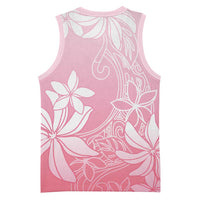 Tiare Tahiti Basketball Jersey Pink Polynesia Motifs - Polynesian Pride