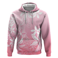 Tiare Tahiti Hoodie Pink Polynesia Motifs - Polynesian Pride