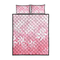 Tiare Tahiti Quilt Bed Set Pink Polynesia Motifs - Polynesian Pride