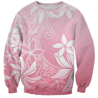 Tiare Tahiti Sweatshirt Pink Polynesia Motifs - Polynesian Pride