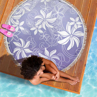 Tiare Tahiti Beach Blanket Purple Polynesia Motifs LT05 - Polynesian Pride