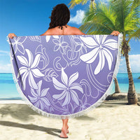 Tiare Tahiti Beach Blanket Purple Polynesia Motifs LT05 - Polynesian Pride