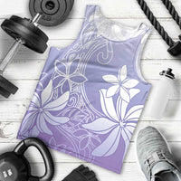 Tiare Tahiti Men Tank Top Purple Polynesia Motifs - Polynesian Pride