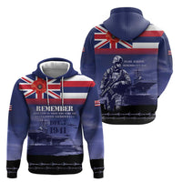 Hawaii Pearl Harbor Remembrance Day Hoodie Flag Style