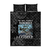 Pearl Harbor Remembrance Day Quilt Bed Set We Will Always Remember