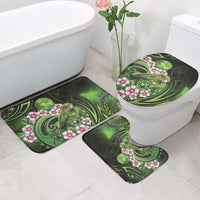 New Zealand Aotearoa Kakapo Bathroom Set Maori Pattern With Manuka Galaxy Style - Polynesian Pride