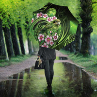 New Zealand Aotearoa Kakapo Umbrella Maori Pattern With Manuka Galaxy Style - Polynesian Pride