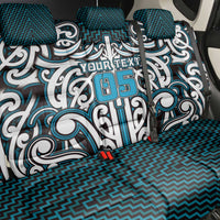Custom Aotearoa Ngati Porou Back Car Seat Cover Maori Tribal Pattern Mix Poutama