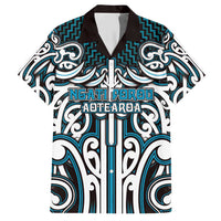 Custom Aotearoa Ngati Porou Hawaiian Shirt Maori Tribal Pattern Mix Poutama