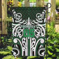 Custom Aotearoa Ngai Tahu Garden Flag Maori Tribal Pattern Mix Poutama