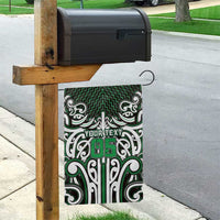 Custom Aotearoa Ngai Tahu Garden Flag Maori Tribal Pattern Mix Poutama