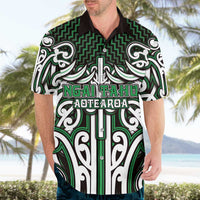 Custom Aotearoa Ngai Tahu Hawaiian Shirt Maori Tribal Pattern Mix Poutama