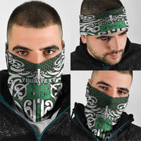 Custom Aotearoa Ngai Tahu Neck Gaiter Maori Tribal Pattern Mix Poutama
