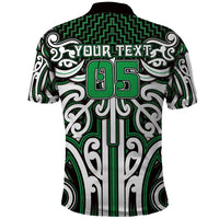 Custom Aotearoa Ngai Tahu Polo Shirt Maori Tribal Pattern Mix Poutama