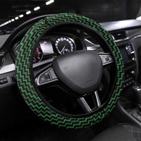Aotearoa Ngai Tahu Steering Wheel Cover Maori Tribal Pattern Mix Poutama