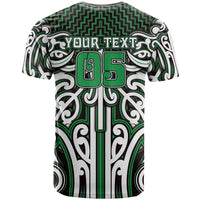 Custom Aotearoa Ngai Tahu T Shirt Maori Tribal Pattern Mix Poutama
