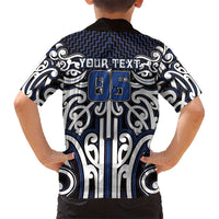 Custom Aotearoa Ngati Tuwharetoa Hawaiian Shirt Maori Tribal Pattern Mix Poutama