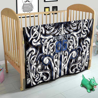 Custom Aotearoa Ngati Tuwharetoa Quilt Maori Tribal Pattern Mix Poutama