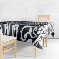 Custom Aotearoa Ngati Tuwharetoa Tablecloth Maori Tribal Pattern Mix Poutama LT05 - Polynesian Pride