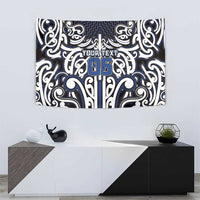 Custom Aotearoa Ngati Tuwharetoa Tapestry Maori Tribal Pattern Mix Poutama