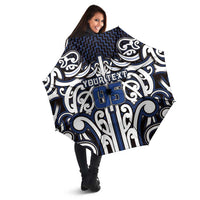 Custom Aotearoa Ngati Tuwharetoa Umbrella Maori Tribal Pattern Mix Poutama