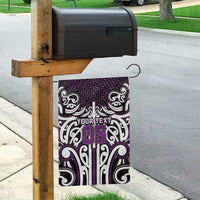 Custom Aotearoa Rangitane Garden Flag Maori Tribal Pattern Mix Poutama