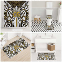 Custom Aotearoa Taranaki Bathroom Set Maori Tribal Pattern Mix Poutama