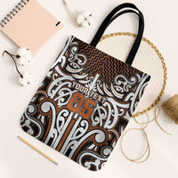 Custom Aotearoa Waikato Tote Bag Maori Tribal Pattern Mix Poutama
