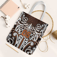 Custom Aotearoa Waikato Tote Bag Maori Tribal Pattern Mix Poutama