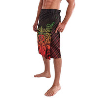 Custom Aotearoa Tuhoe Lavalava Maori Tribal Pattern Mix Poutama