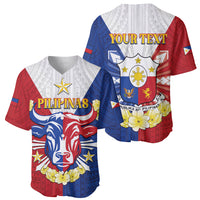 Personalised Philippines Independence Day Baseball Jersey Maligayang Araw ng Kalayaan Filipino Carabao