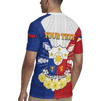 Personalised Philippines Independence Day Rugby Jersey Maligayang Araw ng Kalayaan Filipino Carabao