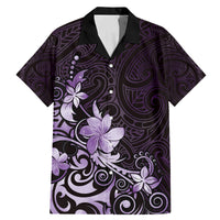 Matariki New Zealand Family Matching Mermaid Dress and Hawaiian Shirt Maori Pattern Purple Galaxy