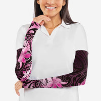 Matariki New Zealand Arm Sleeves Maori Pattern Pink Galaxy LT05 - Polynesian Pride
