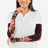 Matariki New Zealand Arm Sleeves Maori Pattern Red Galaxy LT05 - Polynesian Pride