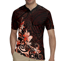 Matariki New Zealand Rugby Jersey Maori Pattern Red Galaxy LT05 - Polynesian Pride