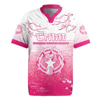 Personalized Sakura Marianas Rugby Jersey CNMI Seal