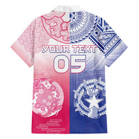 Custom Northern Mariana Islands And Japan Together Family Matching Tank Maxi Dress and Hawaiian Shirt