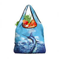 Hawaii Blue Marlin Fishing Grocery Bag
