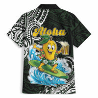 Aloha Hawaii Mango Surfing Hawaiian Shirt Polynesian Style