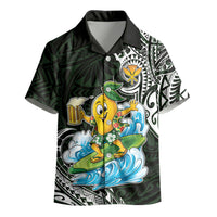 Aloha Hawaii Mango Surfing Kid Hawaiian Shirt Polynesian Style