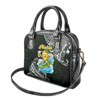 Aloha Hawaii Mango Surfing Shoulder Handbag Polynesian Style