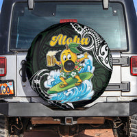 Aloha Hawaii Mango Surfing Spare Tire Cover Polynesian Style