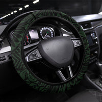 Aloha Hawaii Mango Surfing Steering Wheel Cover Polynesian Style