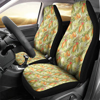 Vintage Hawaii Mango Car Seat Cover Yellow Green Hawaiian Palaka