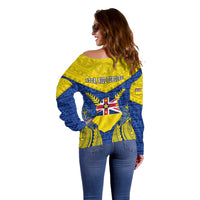 niue-constitution-day-off-shoulder-sweater-coat-of-arms-niuean-hiapo-pattern