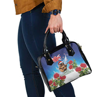 New Zealand Kiwi Christmas Shoulder Handbag Xmas Vibe