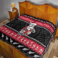 New Zealand Santa Tiki Christmas Quilt Meri Kirihimete LT05 - Polynesian Pride
