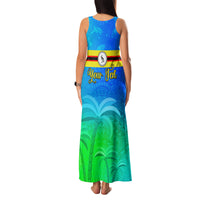 Personalised Solomon Islands Choiseul Province Day Family Matching Tank Maxi Dress and Hawaiian Shirt Sea Turtle Tribal Pattern LT05 - Polynesian Pride