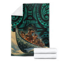 New Zealand Tamaki Herenga Waka Festival Blanket Maori Pattern LT05 - Polynesian Pride